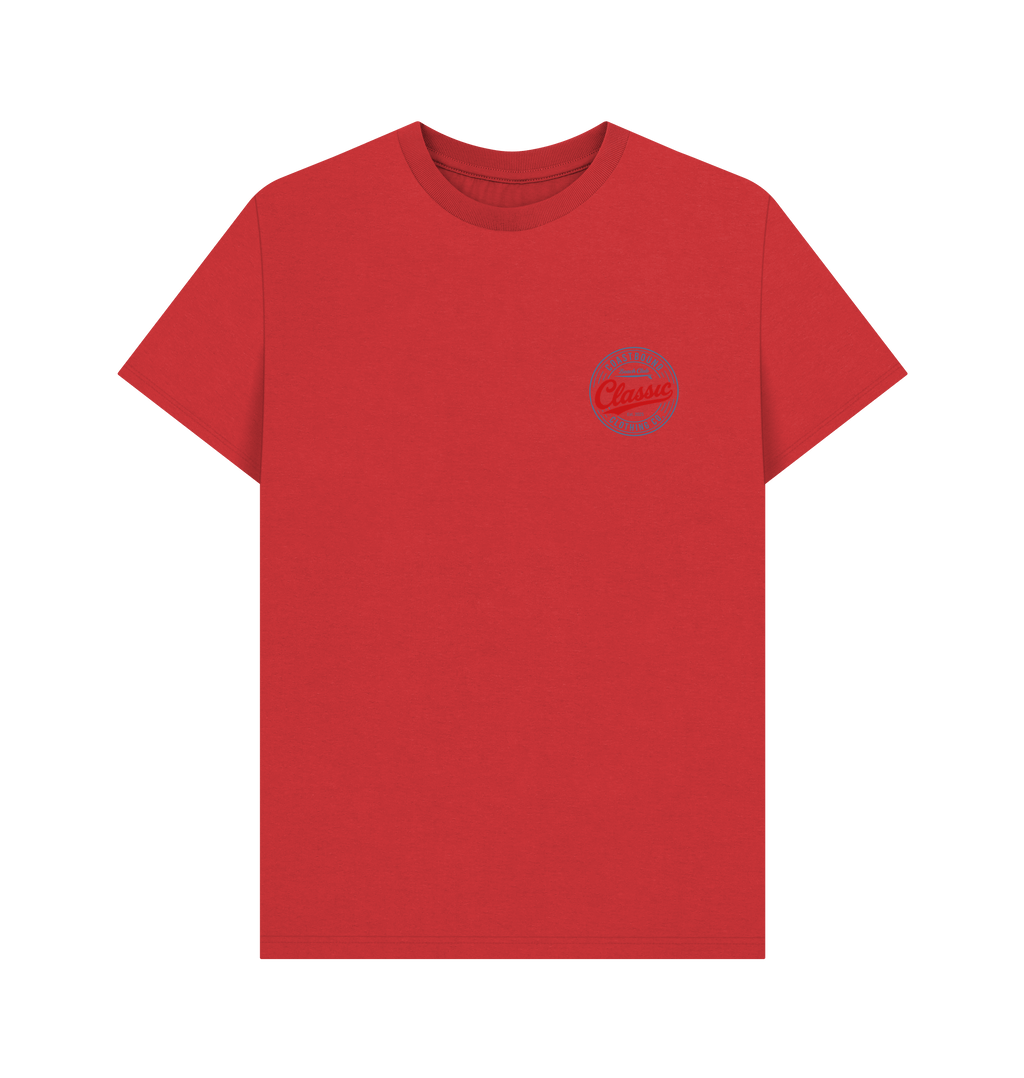 Red Printed T-shirt Front