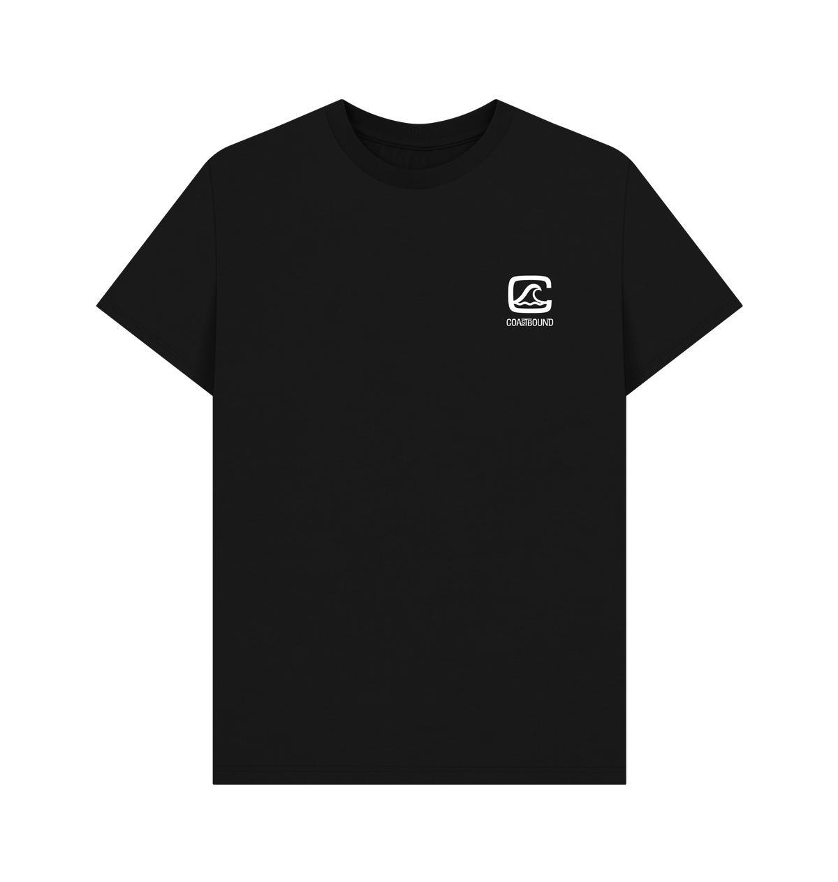 Black Printed T-shirt Front