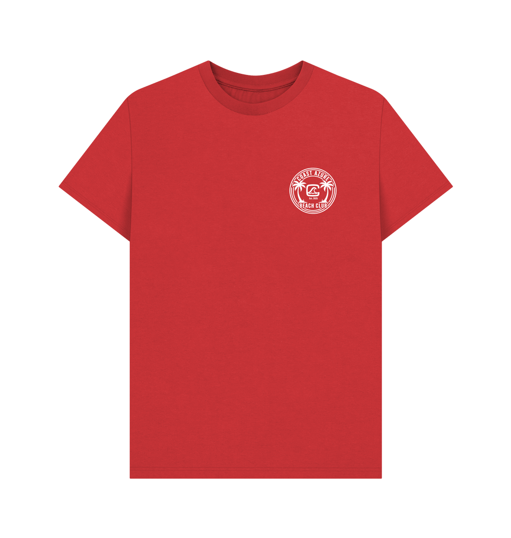 Red Printed T-shirt Front