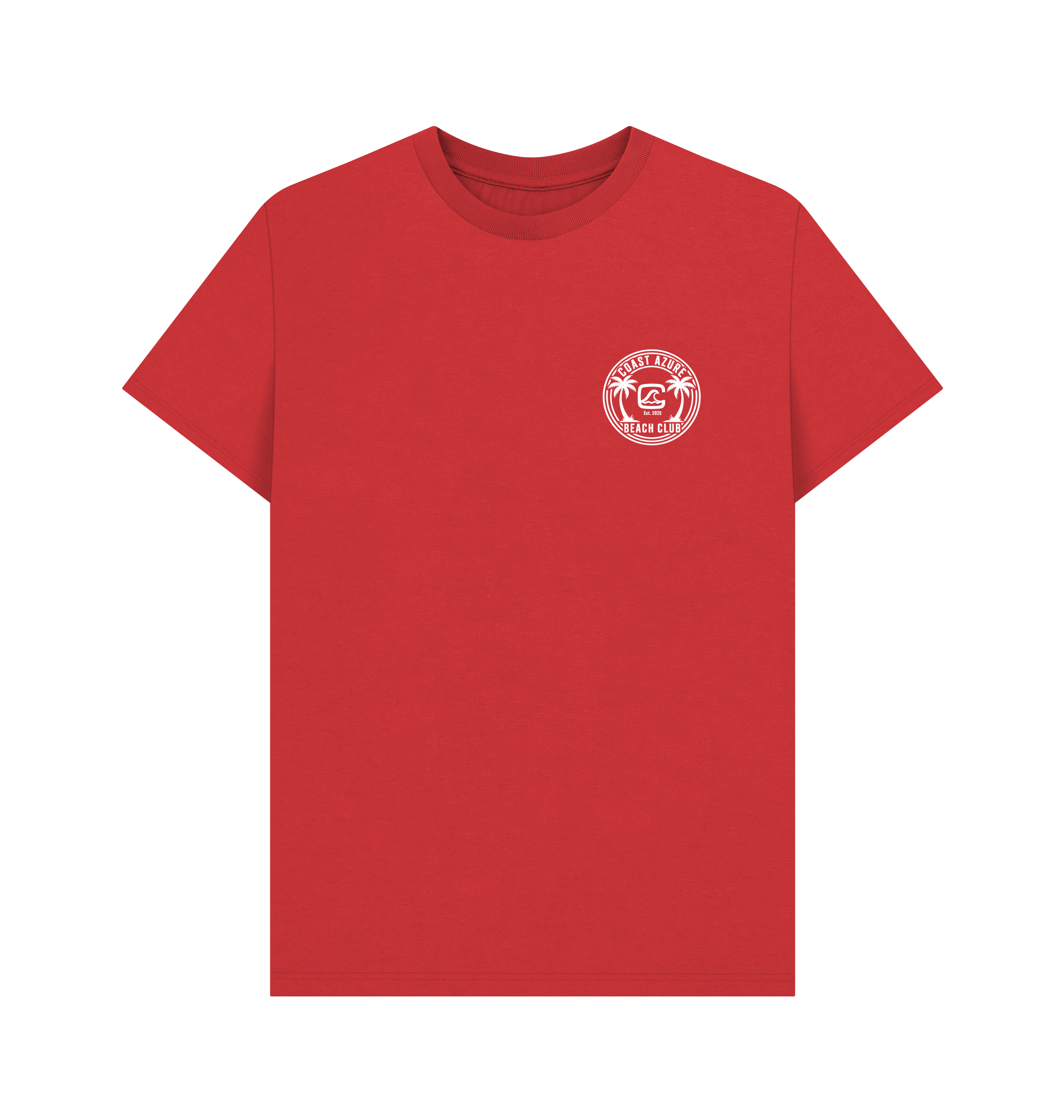Red Printed T-shirt Front