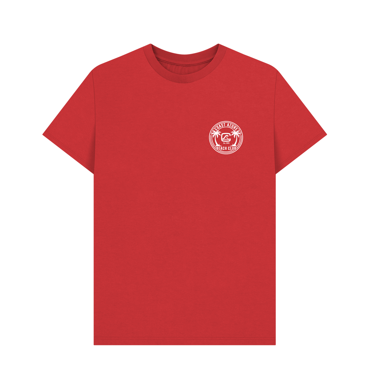 Red Printed T-shirt Front