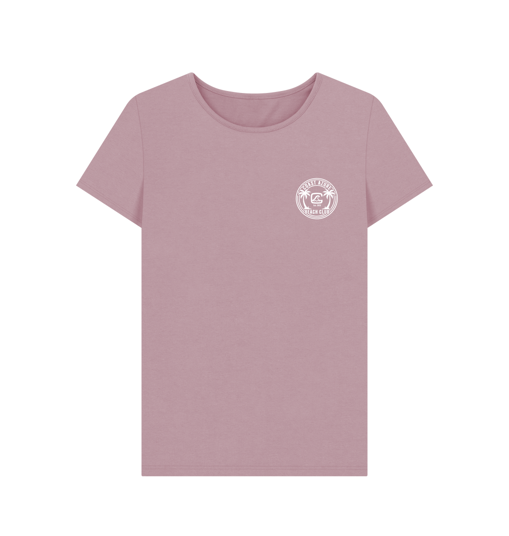 Mauve Printed T-shirt Front