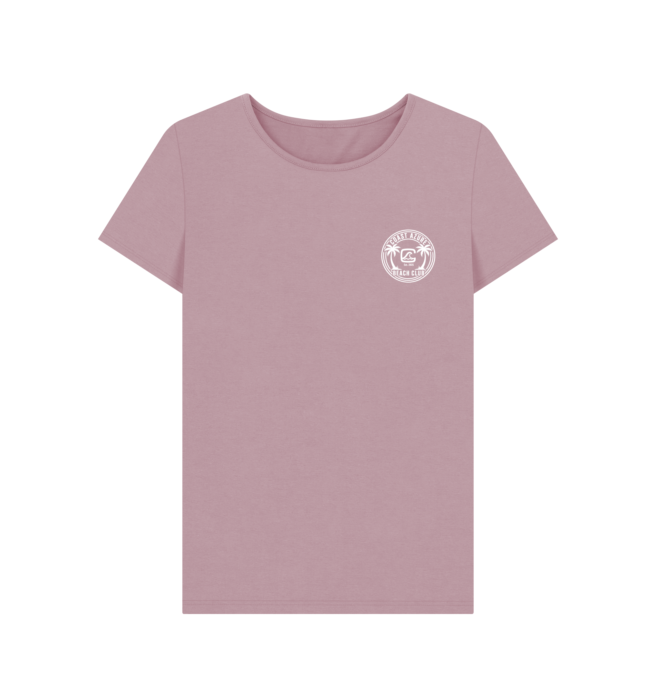 Mauve Printed T-shirt Front