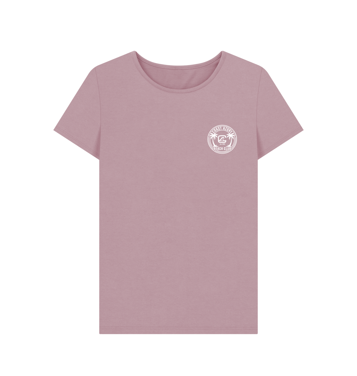 Mauve Printed T-shirt Front