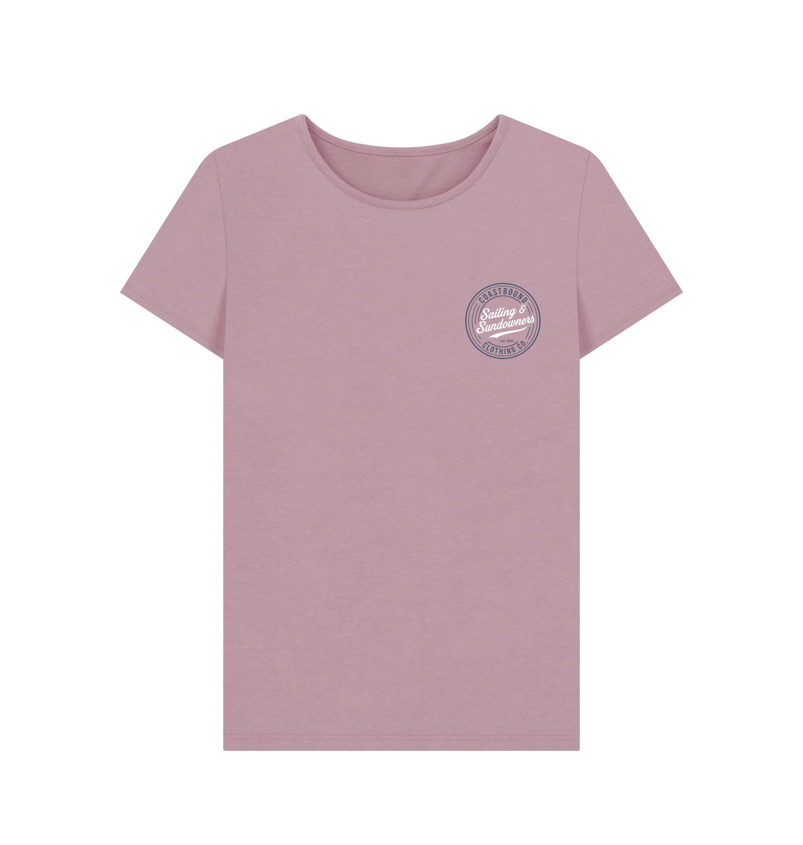 Mauve Printed T-shirt Front