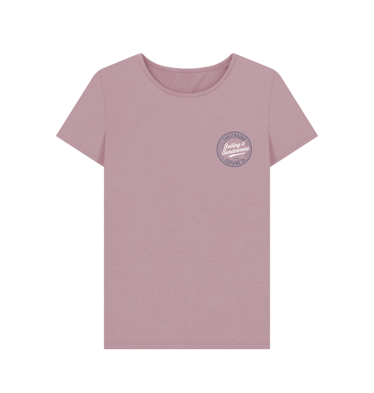 Mauve Printed T-shirt Front