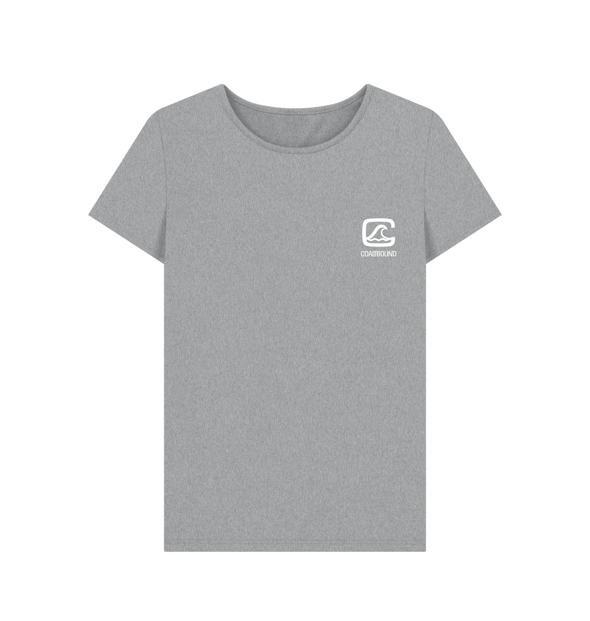Athletic Grey Printed T-shirt Front