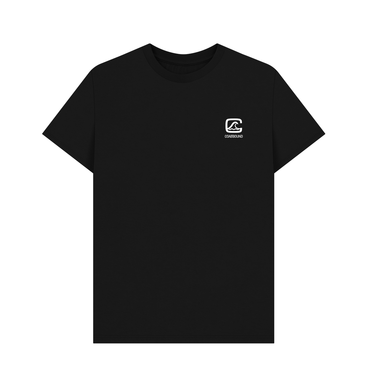 Black Printed T-shirt Front