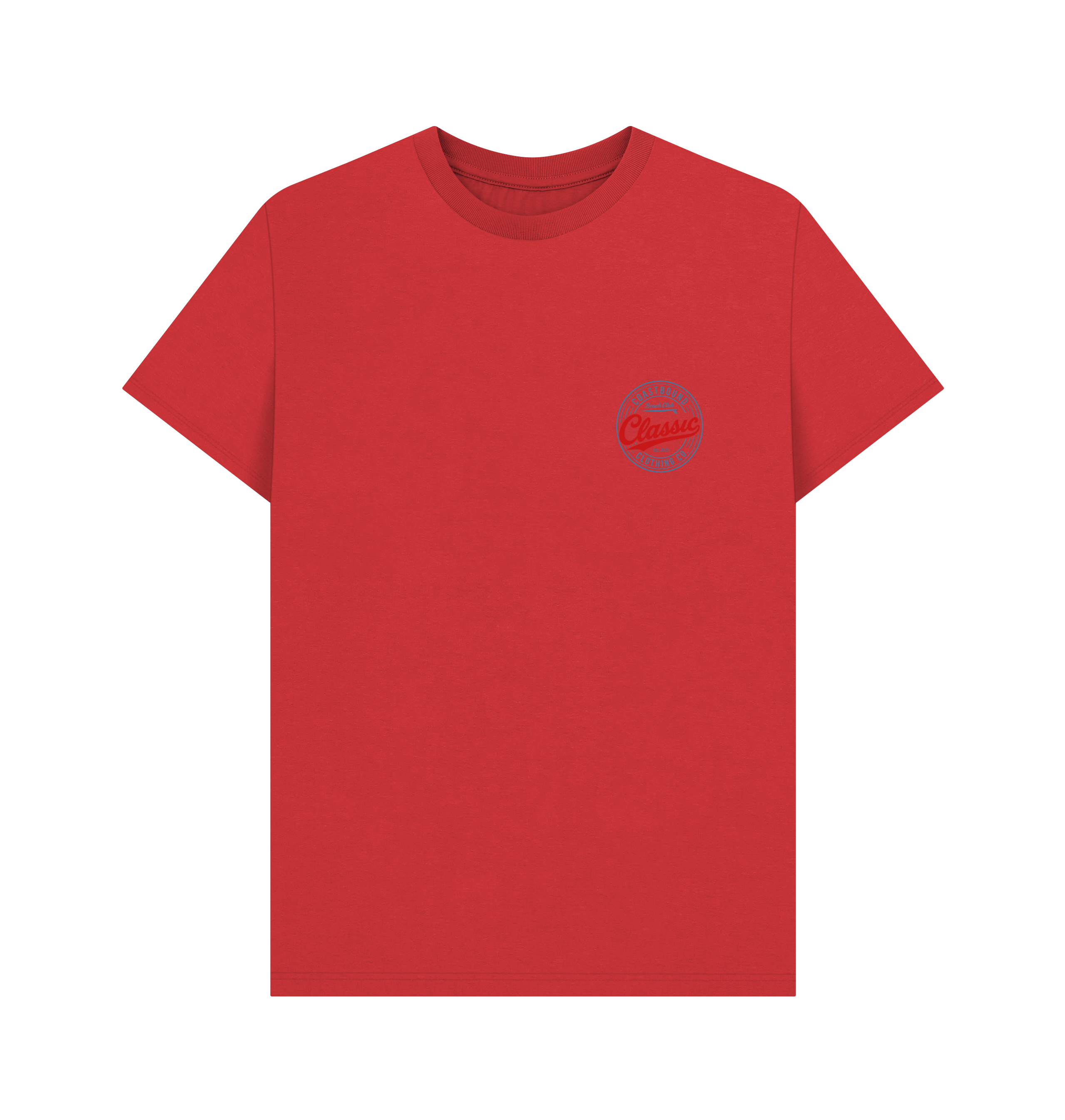 Red Printed T-shirt Front