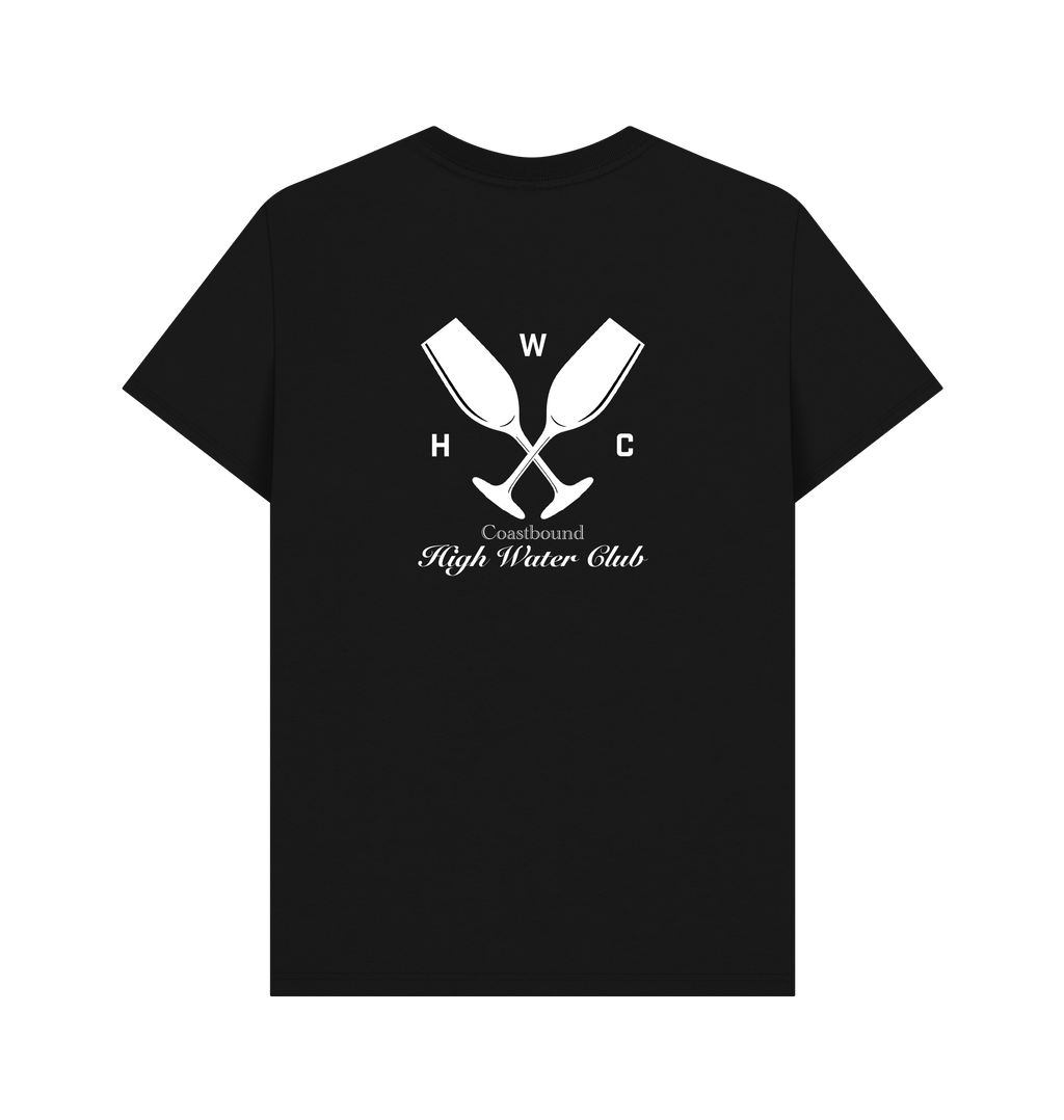Black Printed T-shirt Back