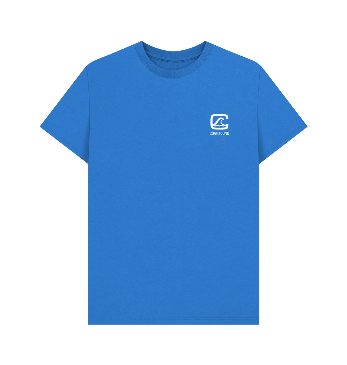 Bright Blue Printed T-shirt Front