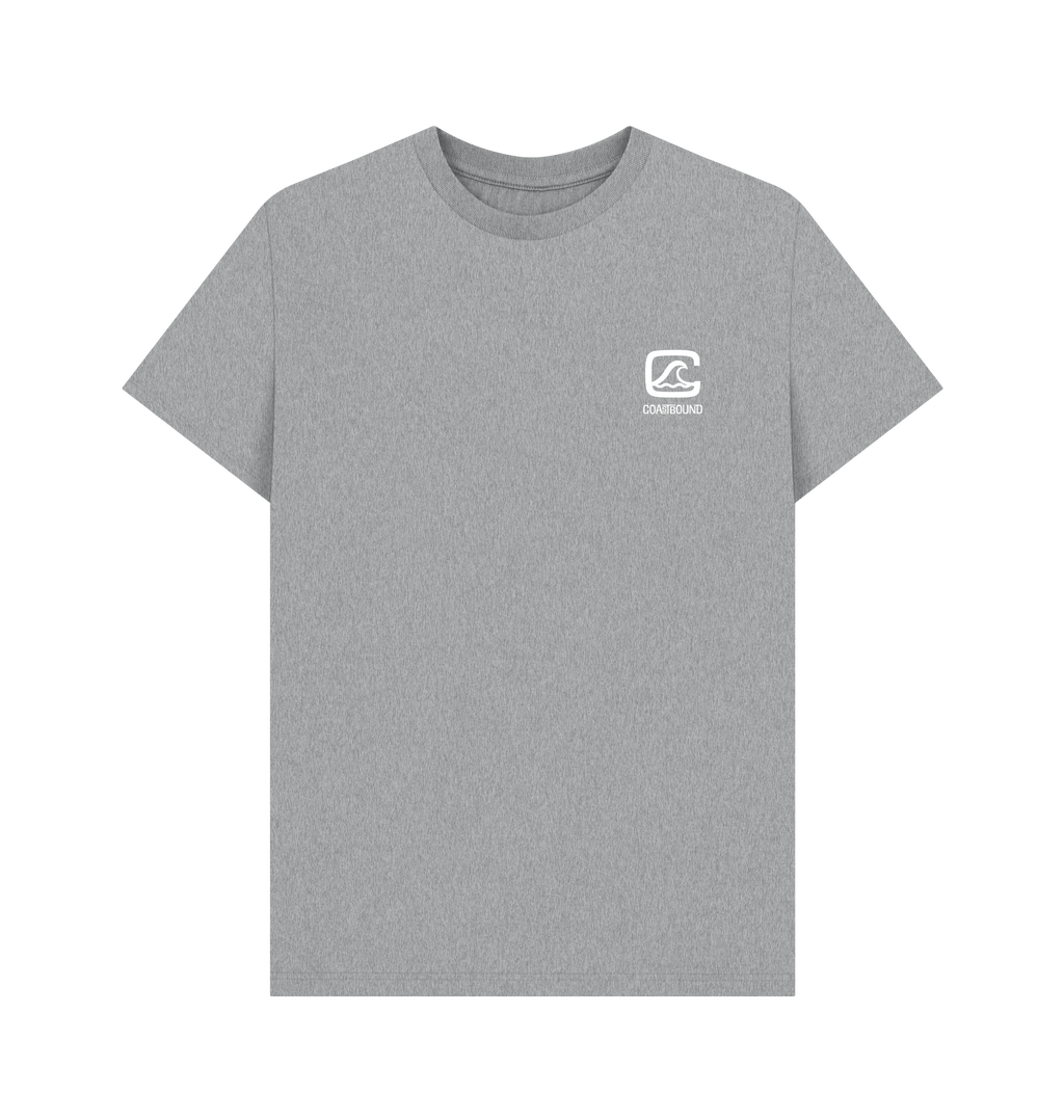 Athletic Grey Printed T-shirt Front