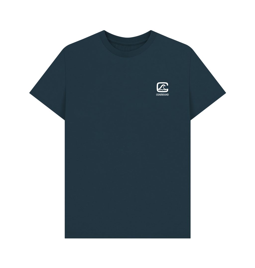 Denim Blue Printed T-shirt Front