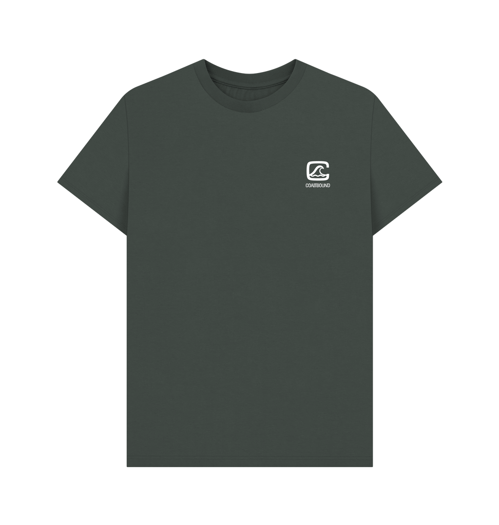 Dark Grey Printed T-shirt Front