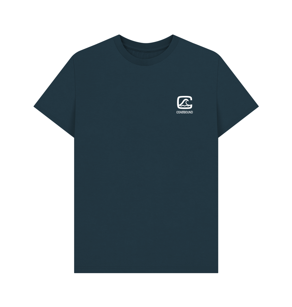Denim Blue Printed T-shirt Front