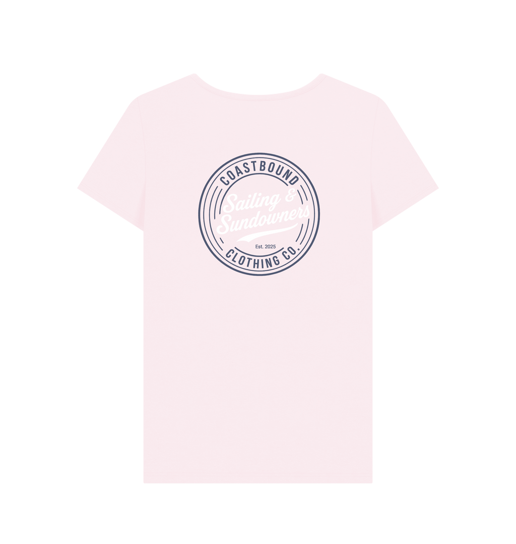Pink Printed T-shirt Back