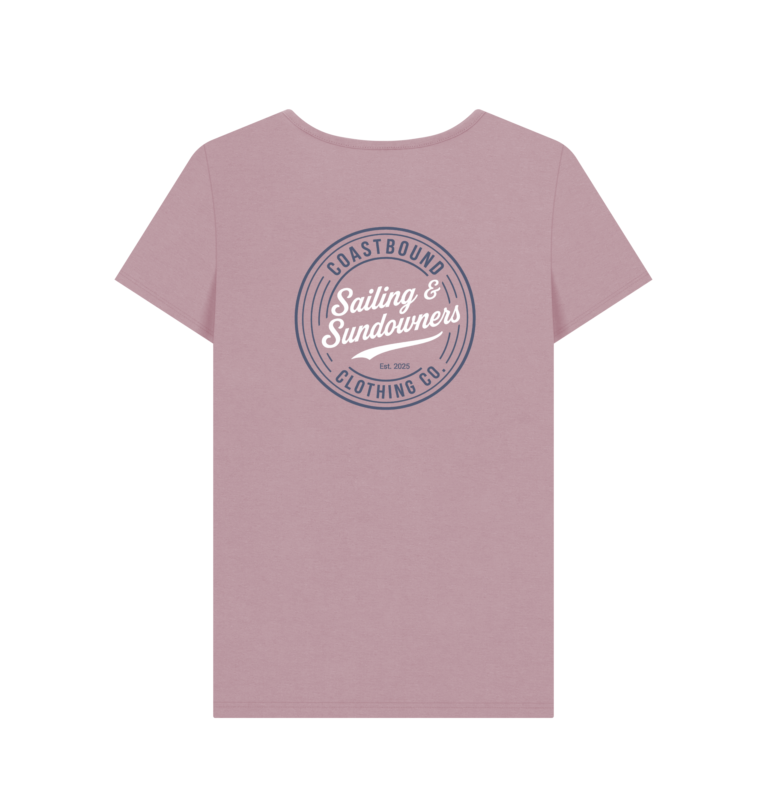Mauve Printed T-shirt Back