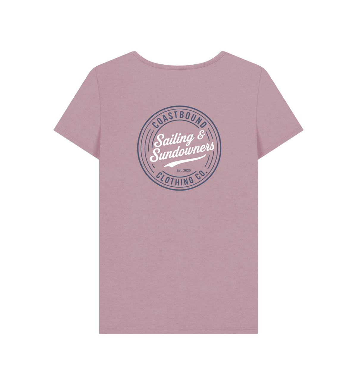 Mauve Printed T-shirt Back