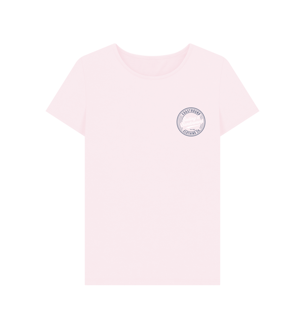 Pink Printed T-shirt Front