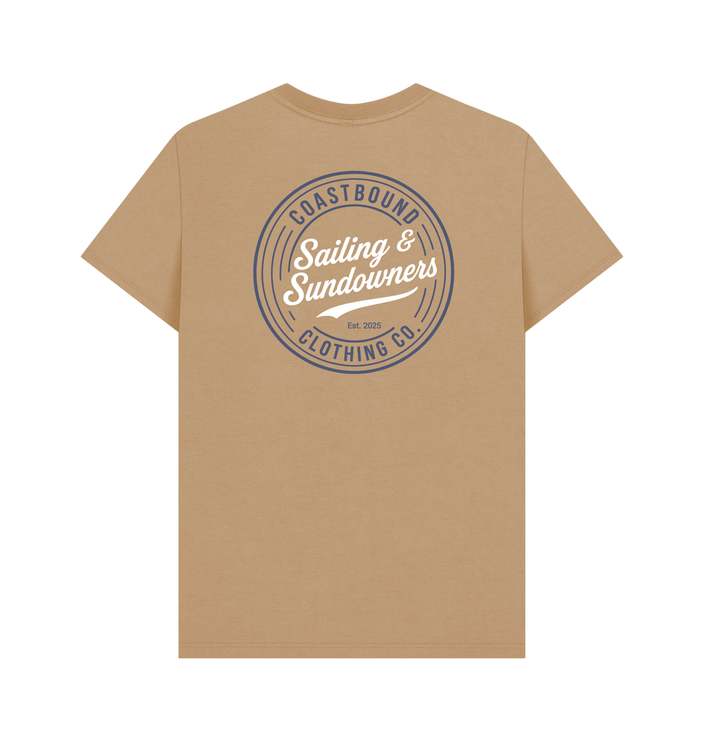 Sand Printed T-shirt Back