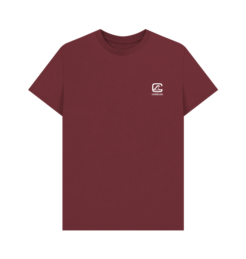 Red Wine Printed T-shirt Front