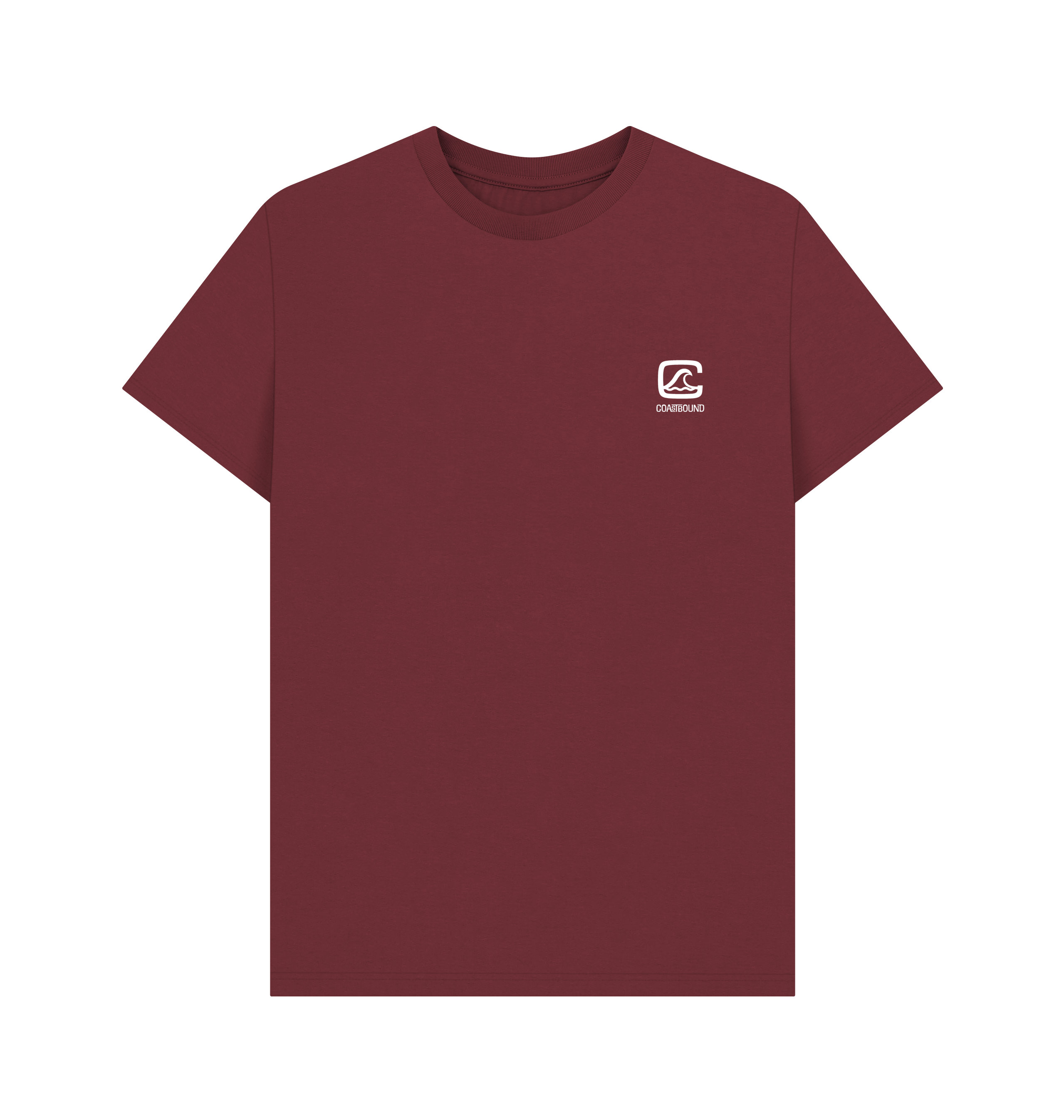 Red Wine Printed T-shirt Front