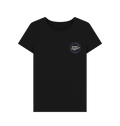 Black Printed T-shirt Front