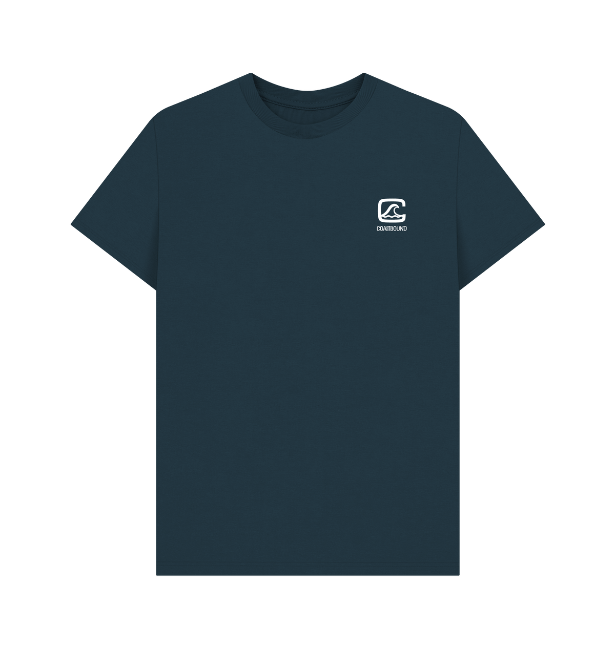 Denim Blue Printed T-shirt Front