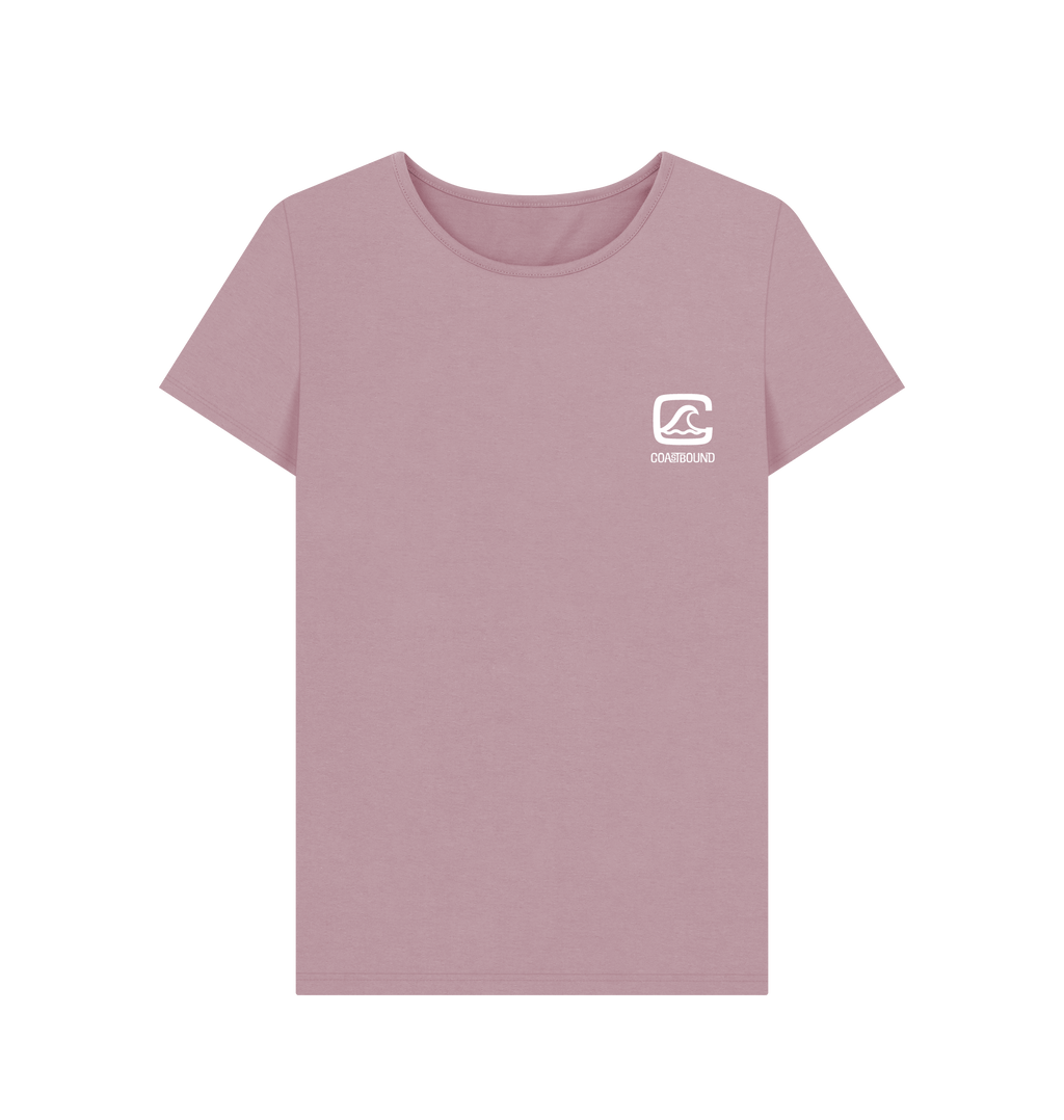 Mauve Printed T-shirt Front