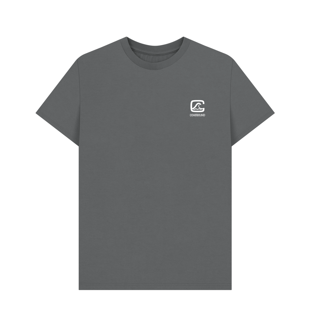 Slate Grey Printed T-shirt Front