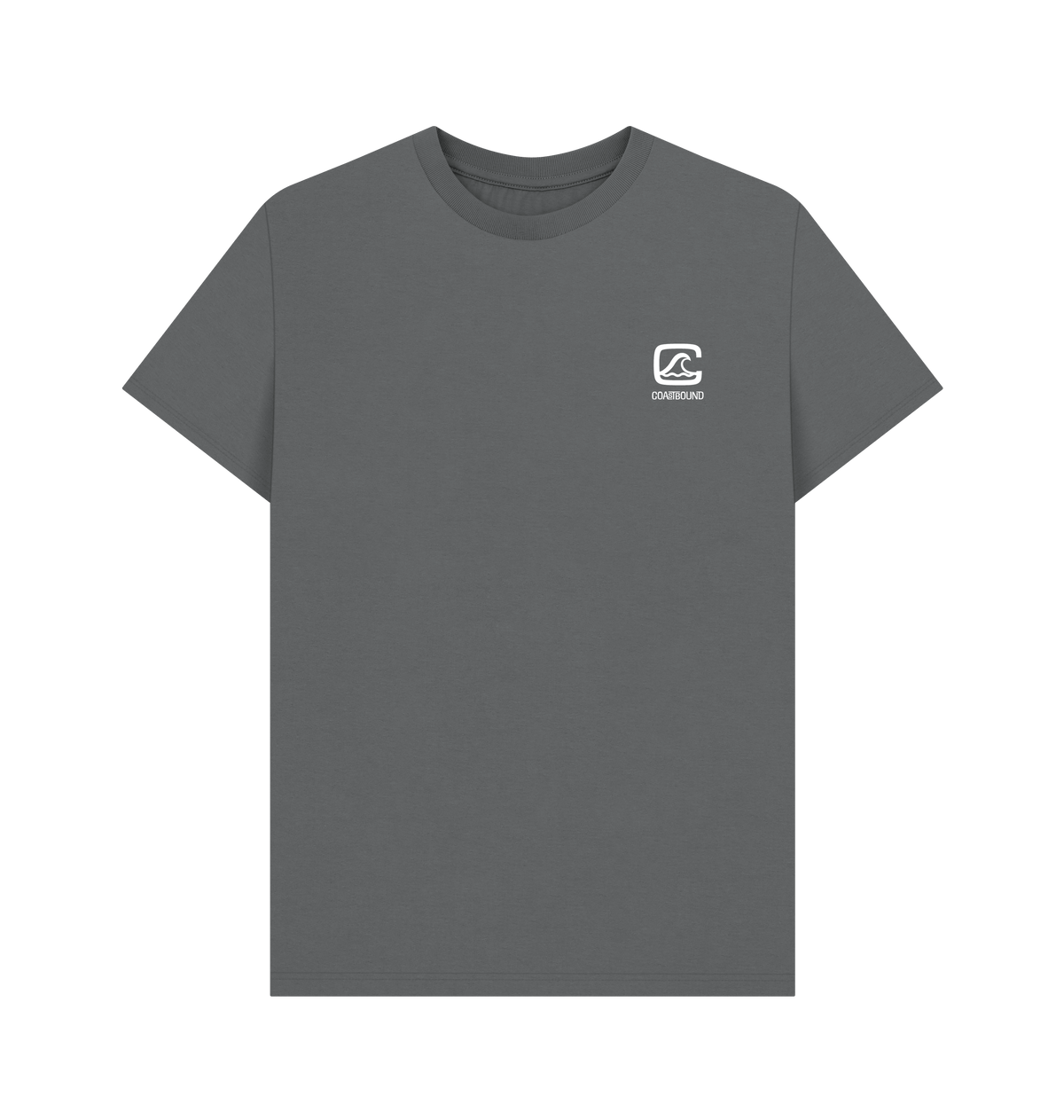 Slate Grey Printed T-shirt Front