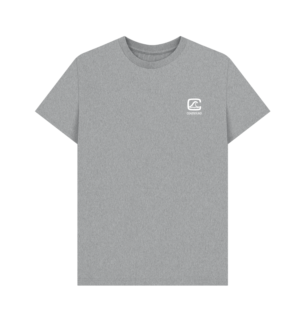 Athletic Grey Printed T-shirt Front