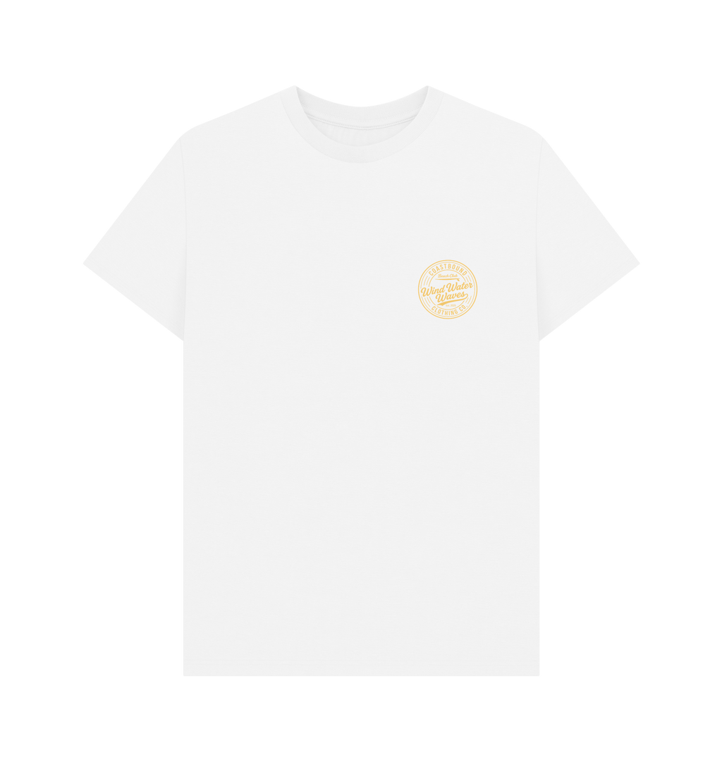 White Printed T-shirt Front