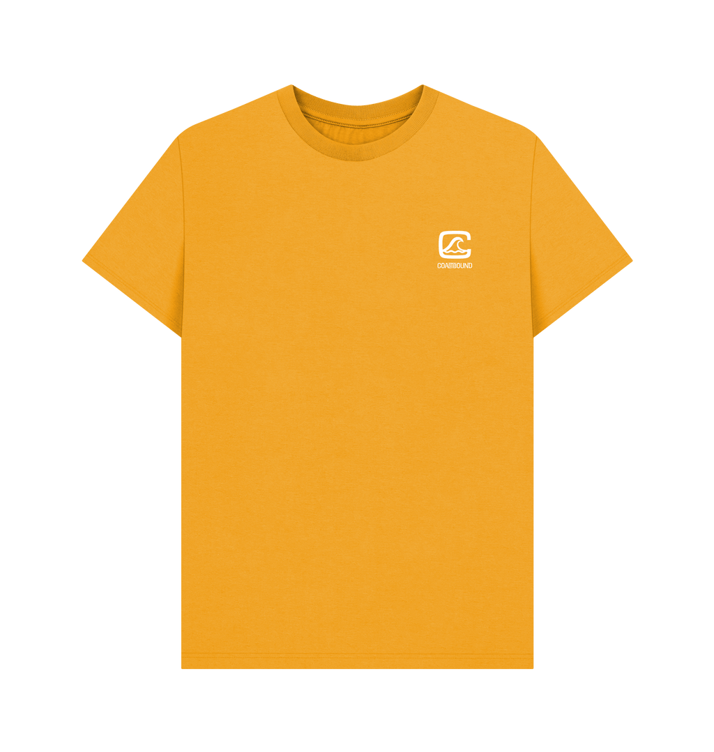 Mustard Printed T-shirt Front
