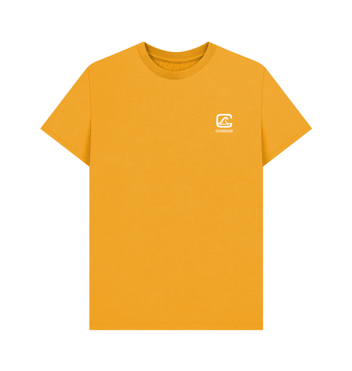 Mustard Printed T-shirt Front