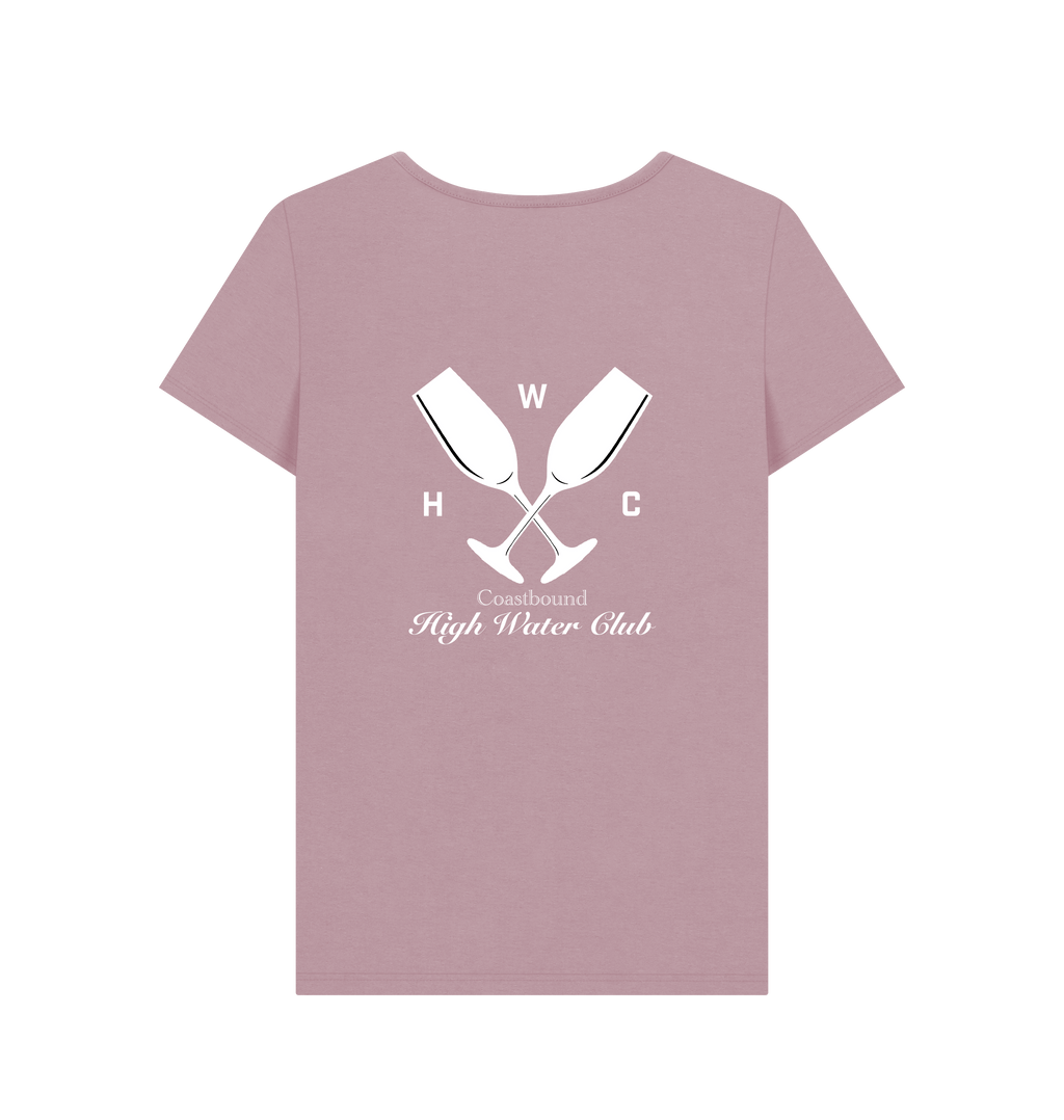 Mauve Printed T-shirt Back