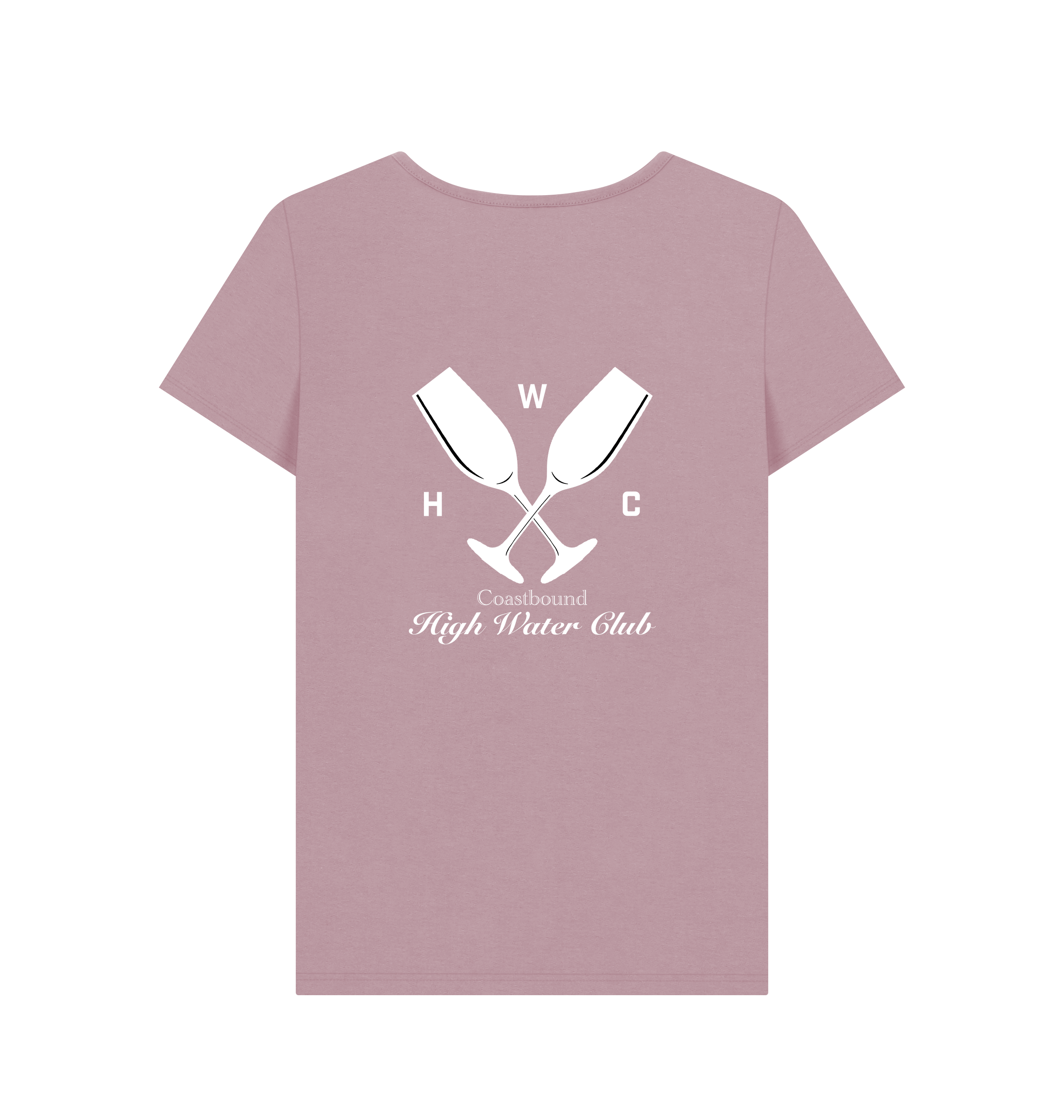 Mauve Printed T-shirt Back