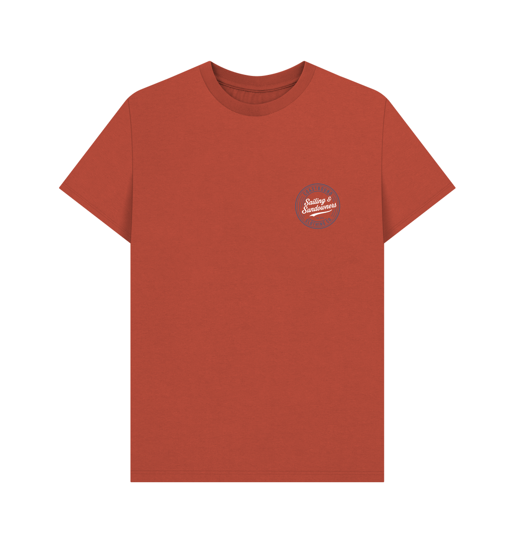 Rust Printed T-shirt Front