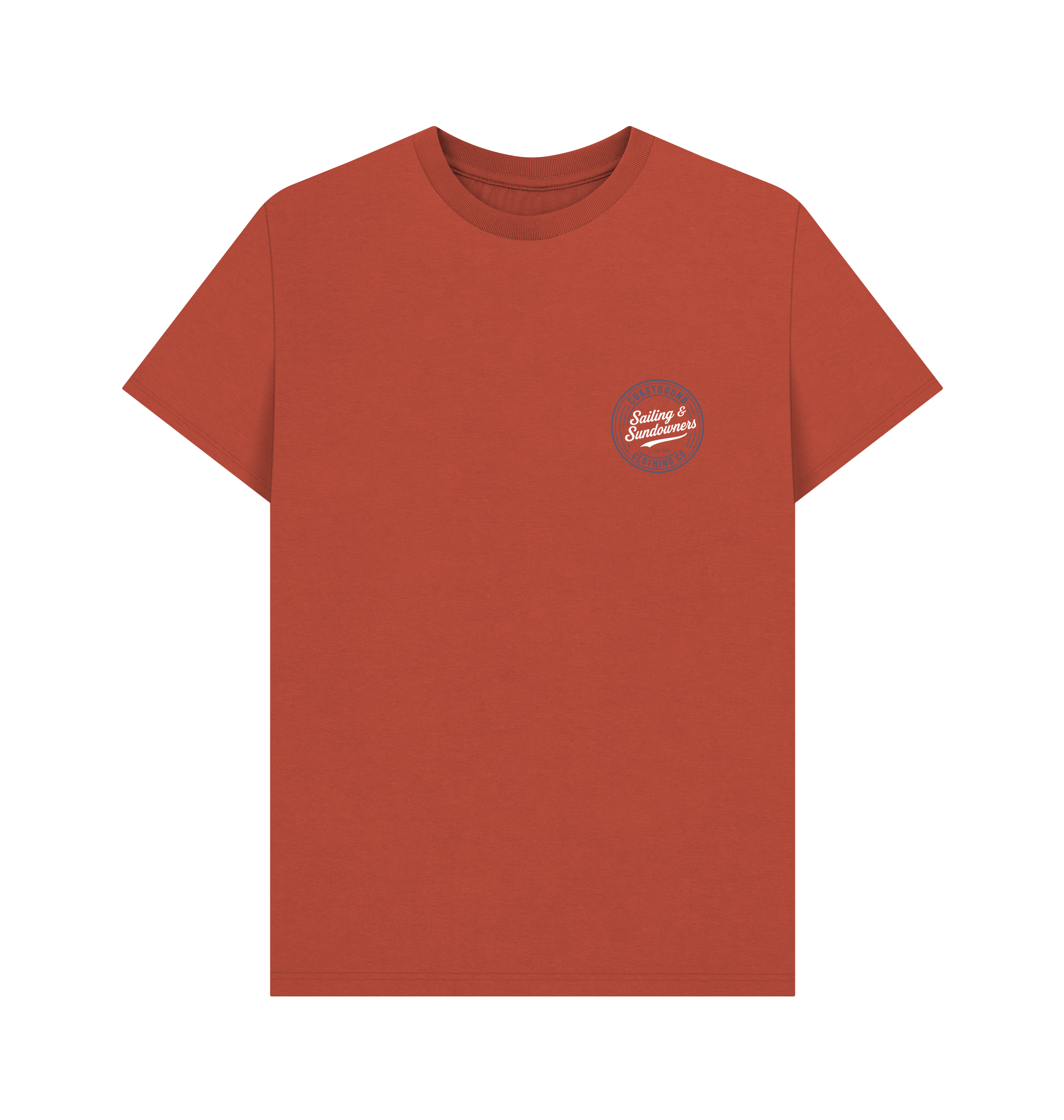 Rust Printed T-shirt Front