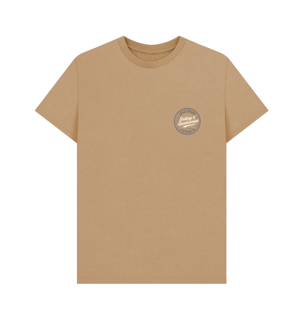 Sand Printed T-shirt Front