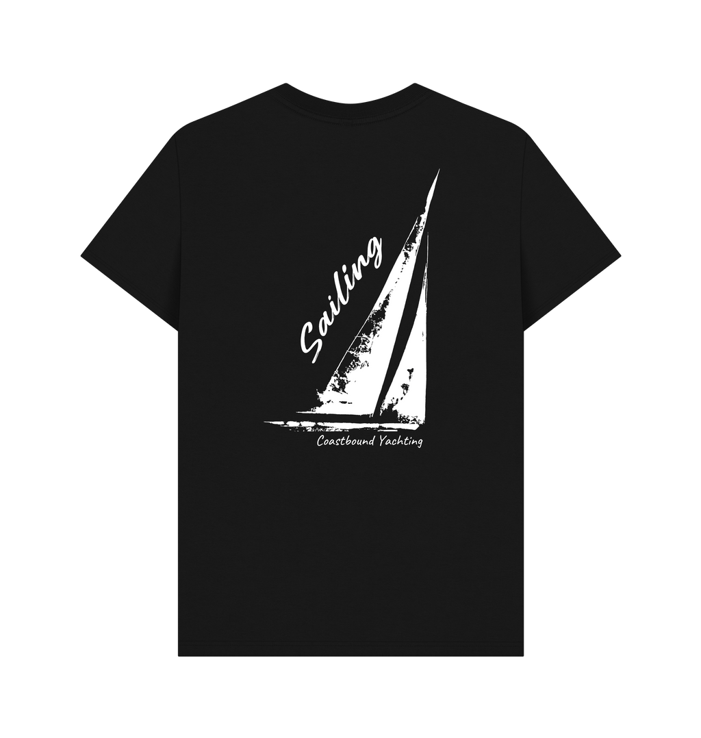 Black Printed T-shirt Back