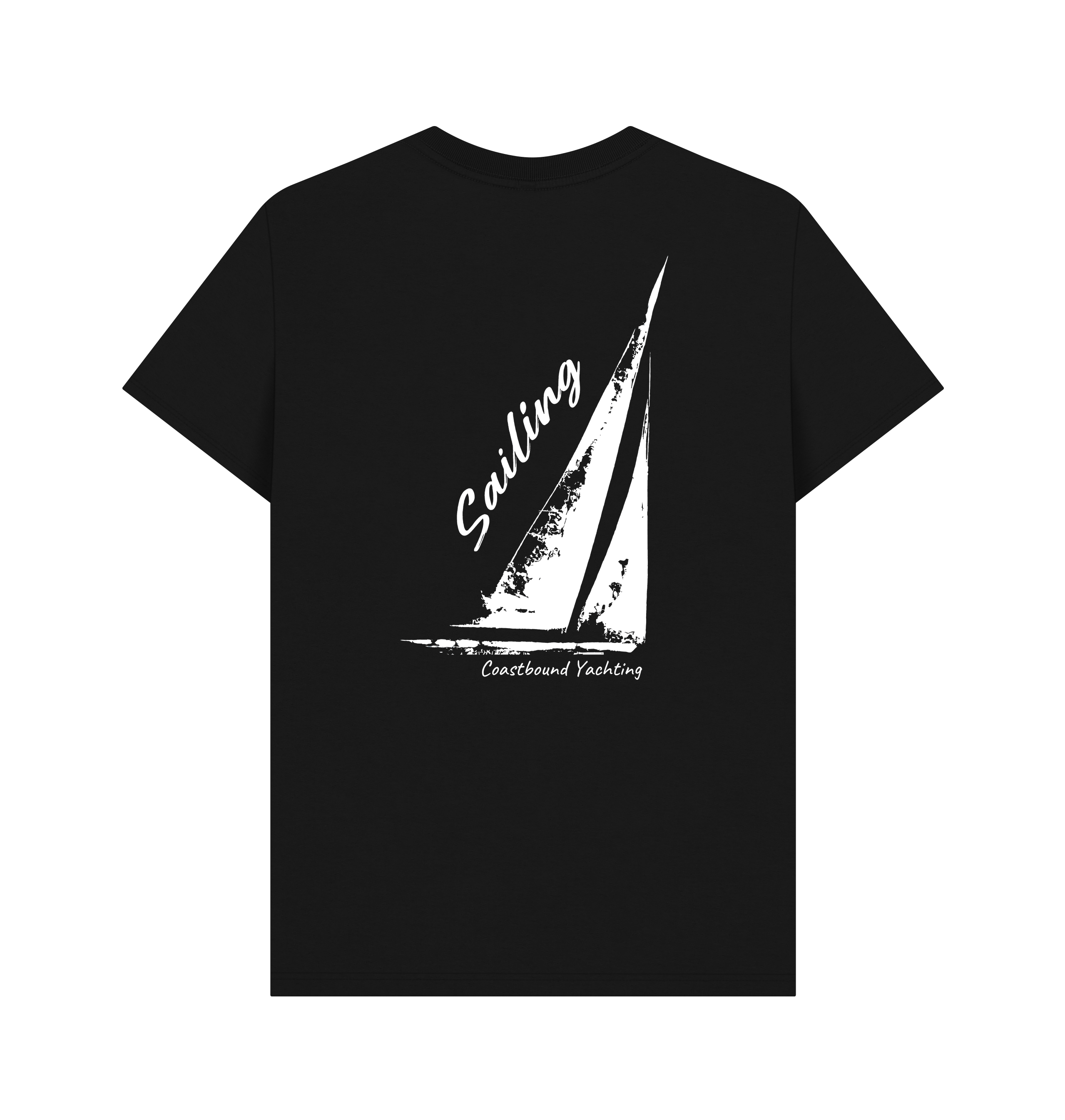 Black Printed T-shirt Back