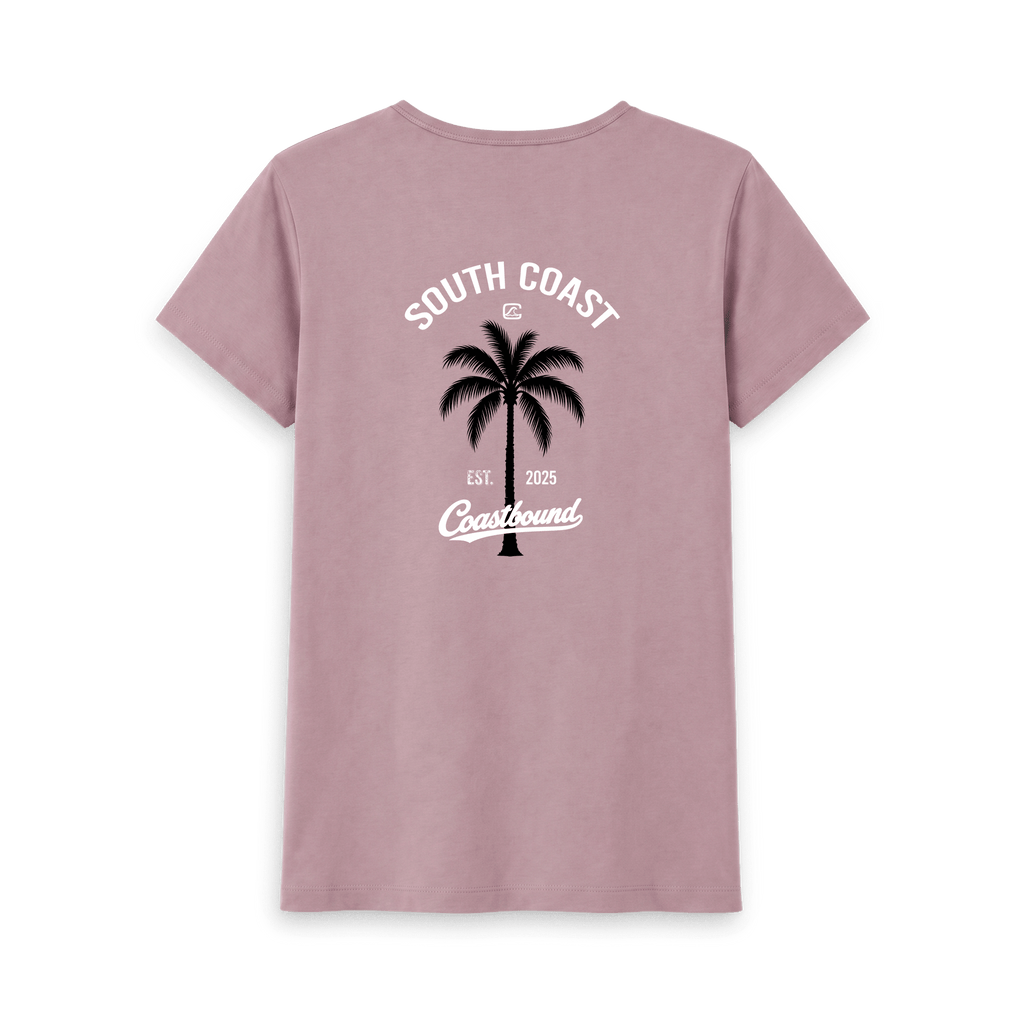 Mauve Printed T-shirt Back