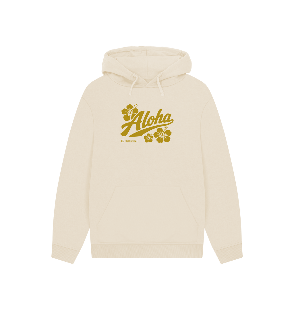 Oat Printed Hoody Front