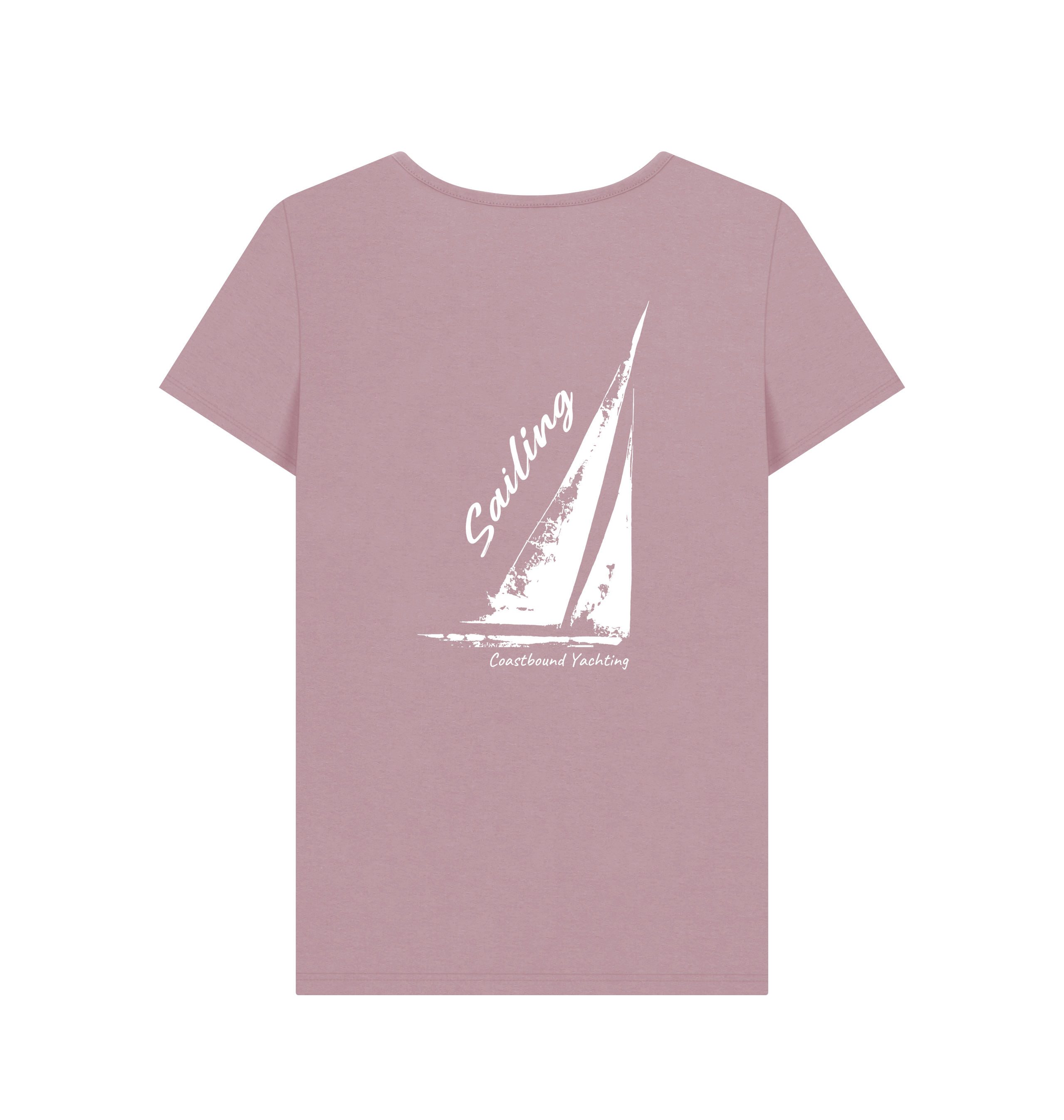 Mauve Printed T-shirt Back