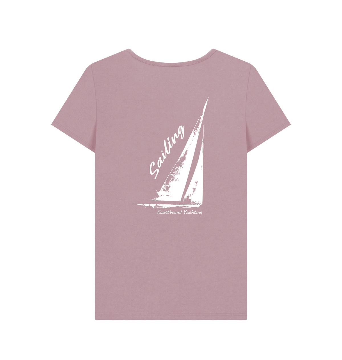 Mauve Printed T-shirt Back