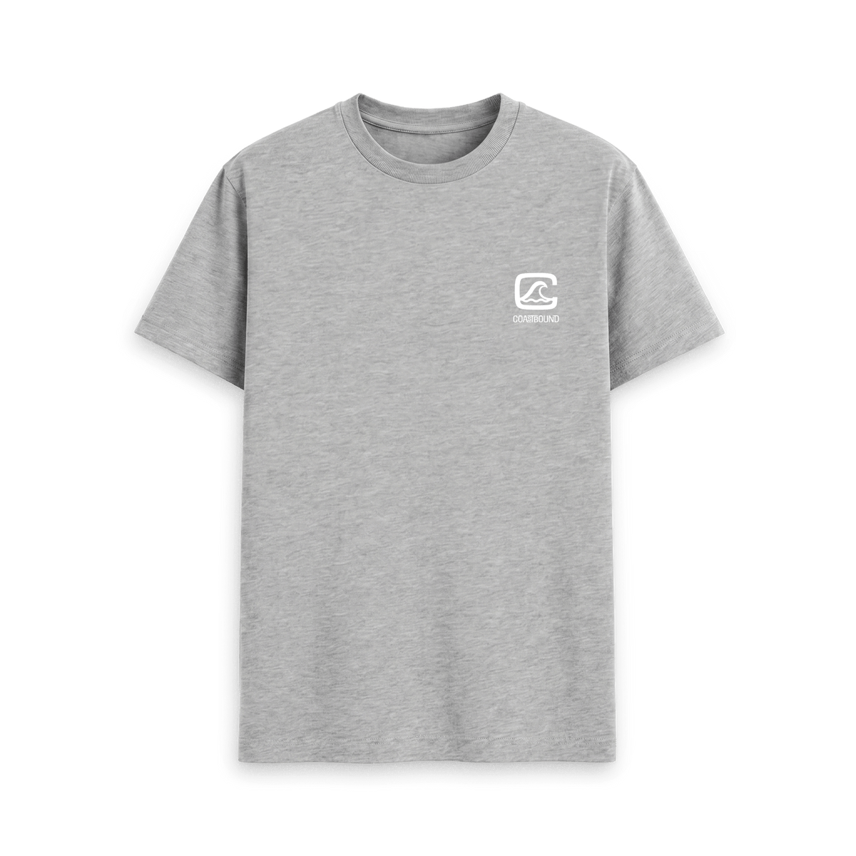 Athletic Grey Printed T-shirt Front