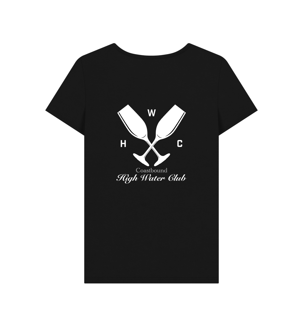 Black Printed T-shirt Back