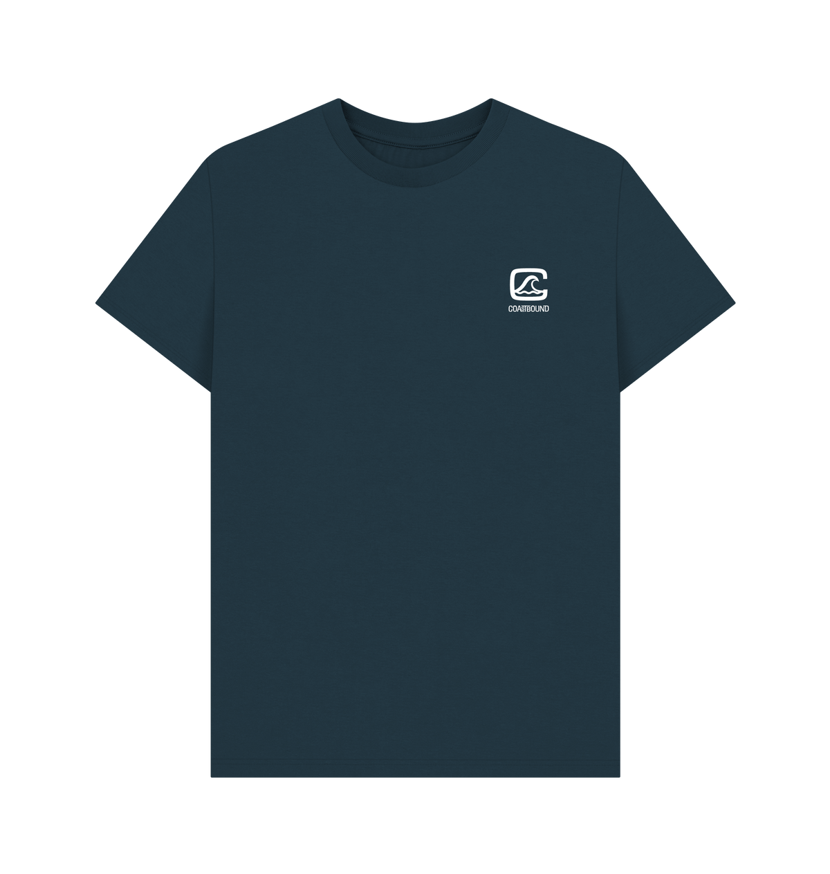 Denim Blue Printed T-shirt Front