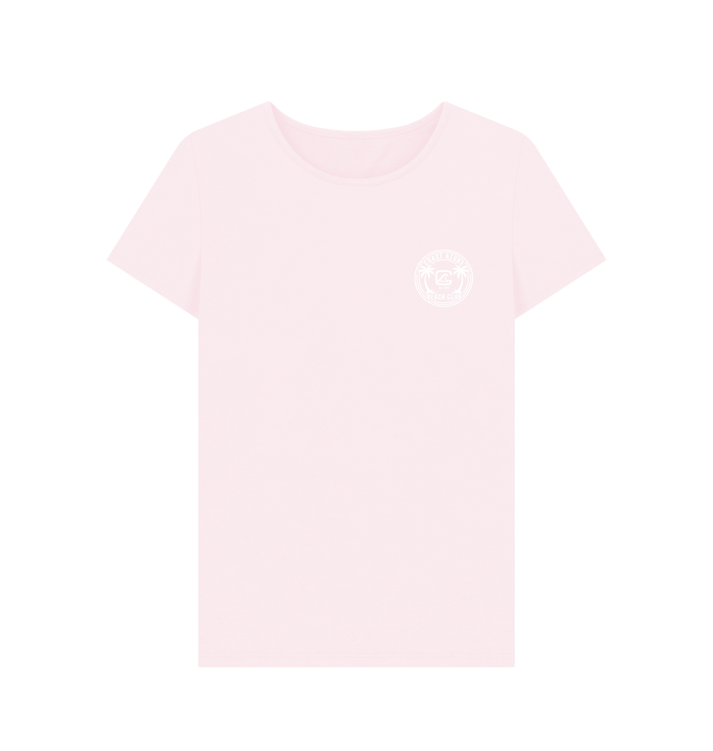 Pink Printed T-shirt Front